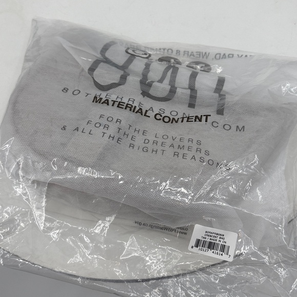 8 other reasons Crescent Buckle Bag in Tan Elegant Tan Croc-Embossed Women's Bag - Picture 10 of 14